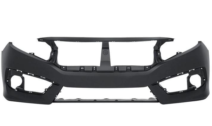 2017-2021 Honda Civic Type-R Front Bumper Primed , HO1000312. Lightweight yet durable construction.