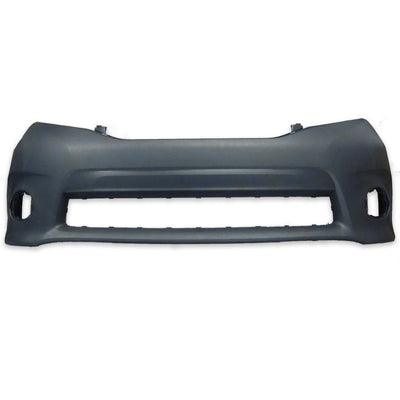 2011-2017 Toyota Sienna Front Bumper , TO1000367. Side view of the replacement part.