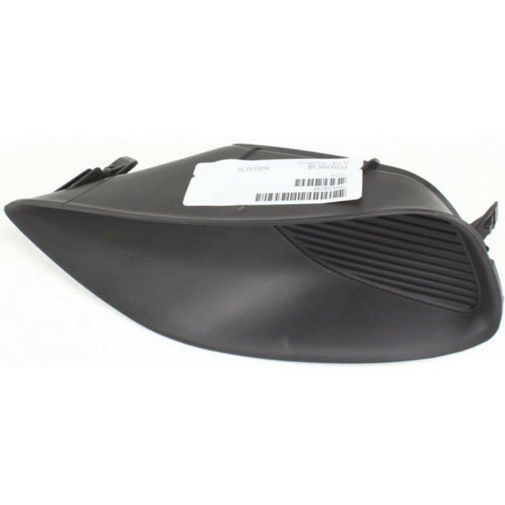 2007-2011 Toyota Yaris Sedan Fog Lamp Cover Front Passenger Side Without Hole , TO2599105. High-quality aftermarket part.