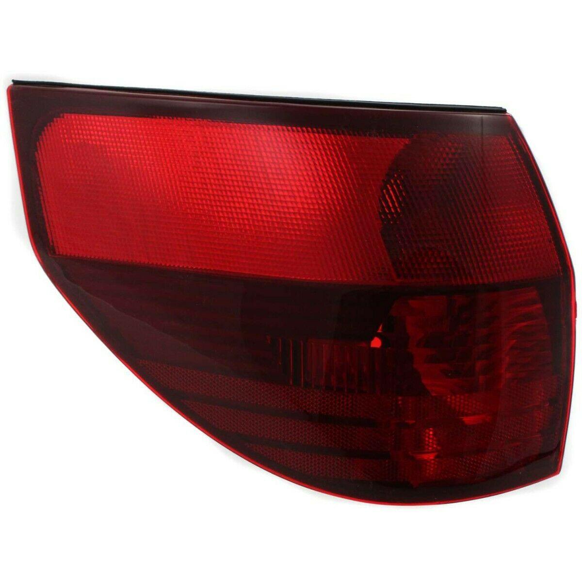 2004-2005 Toyota Sienna Tail Lamp Driver Side , TO2800152. Installed view for reference.