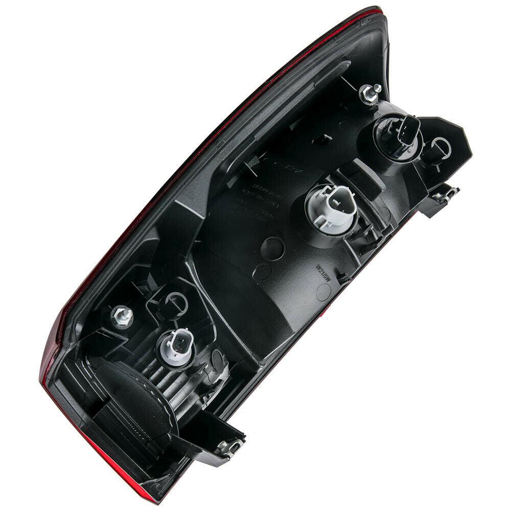 2016-2019 Toyota Tacoma Tail Lamp Passenger Side Red Bezel Base/Sr/Sr5/Sr+ , TO2801197. Installed view for reference.