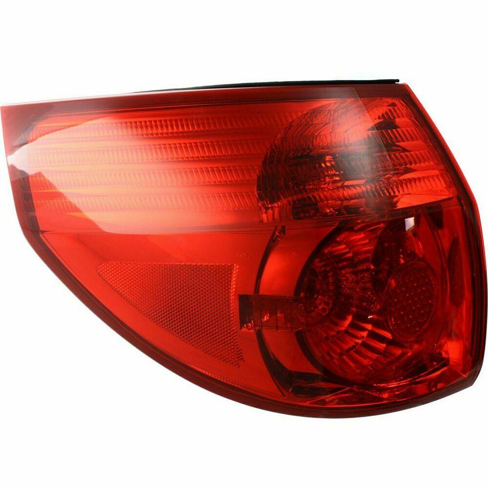 2006-2010 Toyota Sienna Tail Lamp Driver Side , TO2804102. Durable and impact-resistant.