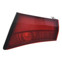 2019-2022 Toyota Prius Tail Lamp Driver Side (On Upper Bumper) , TO2804150. Direct fit for easy installation.