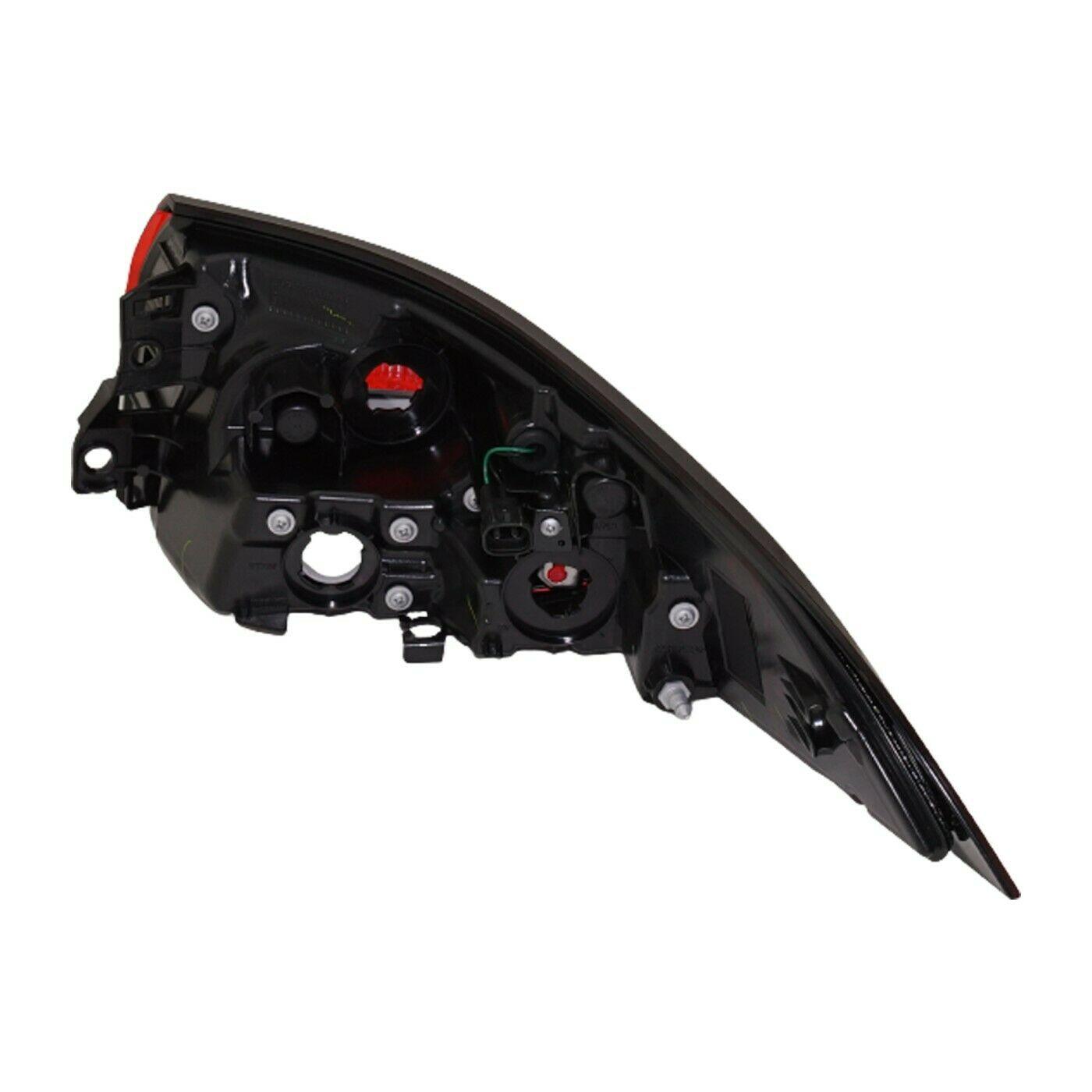 2020-2023 Toyota Corolla Sedan Tail Lamp Driver Side With Smoked Lens , TO2804152. Factory-style replacement part.