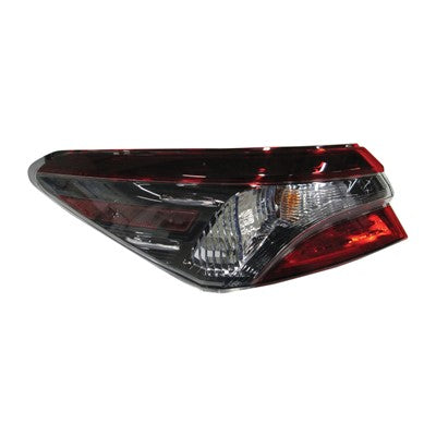 2021-2023 Toyota Camry Tail Lamp Driver Side With Bulb Signal , TO2804159. Installed view for reference.