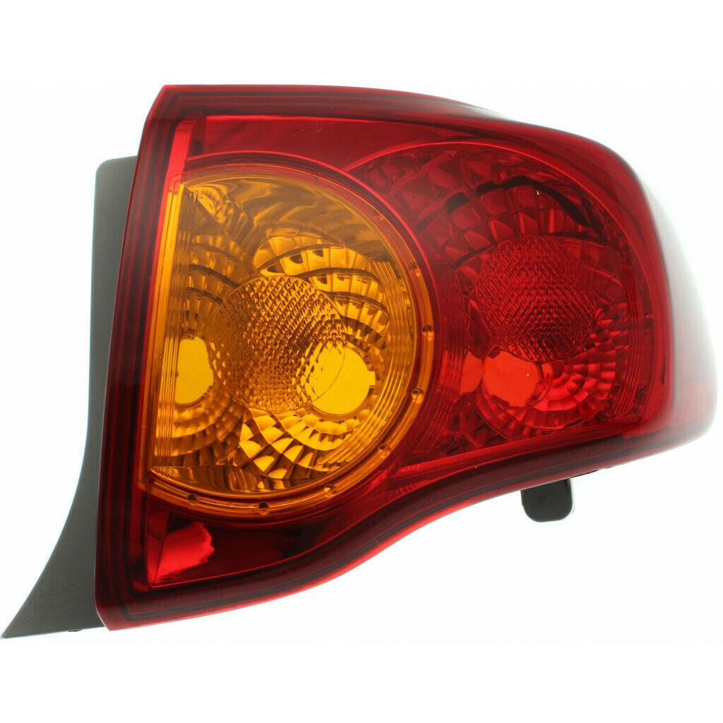 2009-2010 Toyota Corolla Sedan Tail Lamp Passenger Side , TO2805113. Professional-grade auto body part.