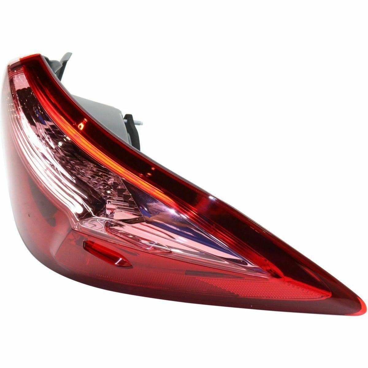 2017-2019 Toyota Corolla Sedan Tail Lamp Passenger Side Bulb Type , TO2805130. Installed view for reference.
