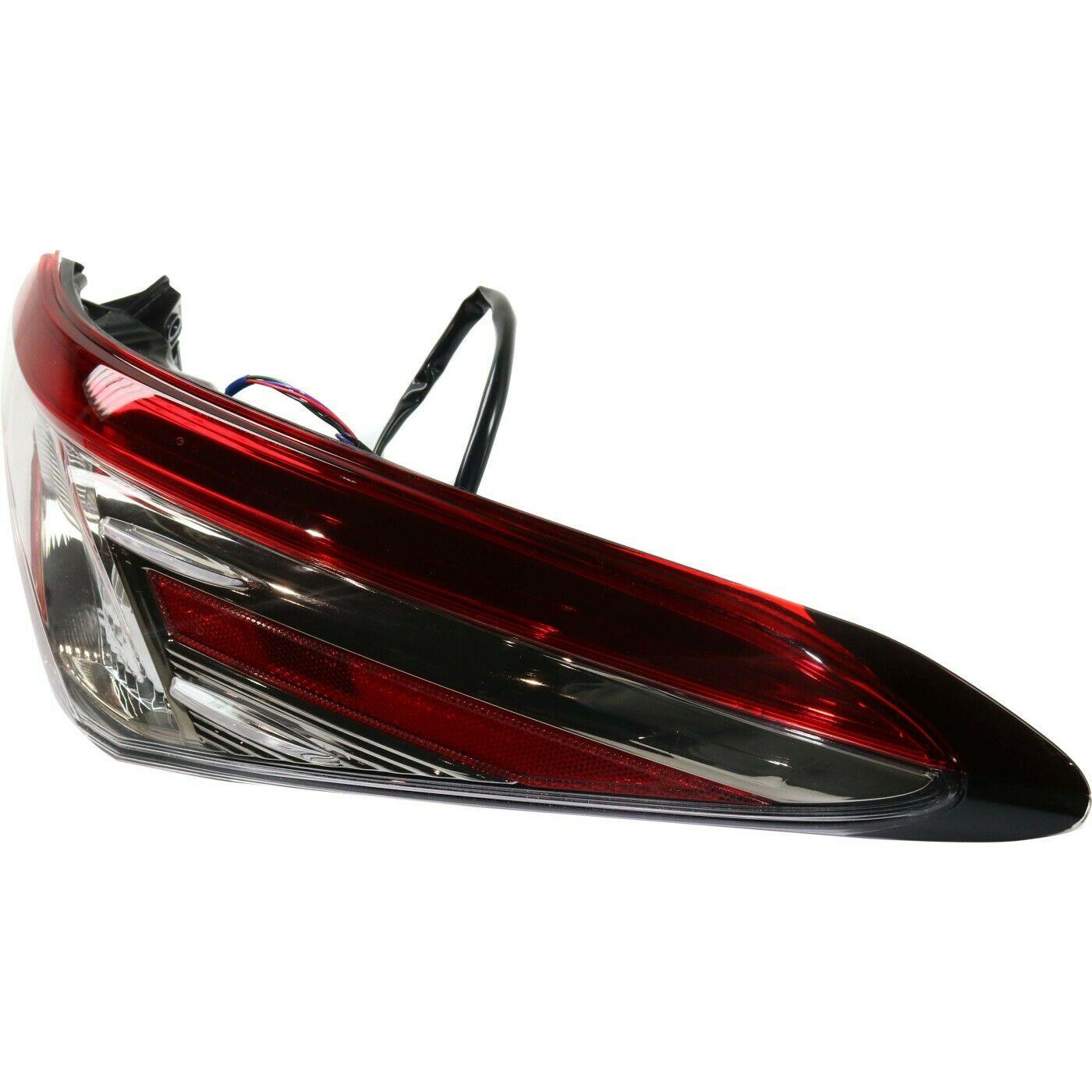 2018-2020 Toyota Camry Hybrid Tail Lamp Passenger Side Se Model Smoked Tint , TO2805135. Designed for OEM alignment.