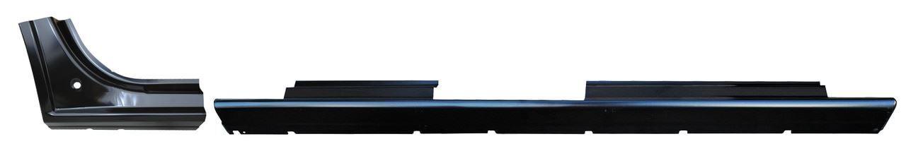 1999-2006 Chevrolet Silverado 1500 Rocker Panel Slip On Passenger Side Crew Cab , 0856-112. Designed for OEM alignment.