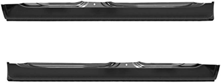 2002-2008 Dodge Ram 2500 Rocker Panel Passenger Side 4Dr Quad Cab , 1583-106R. Side view of the replacement part.