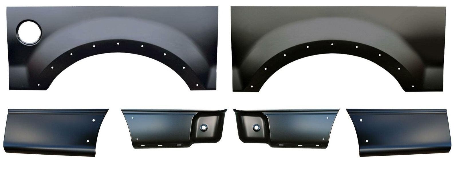 1993-2011 Ford Ranger Wheel Arch Rear Passenger Side Upper , 1991-148R. .