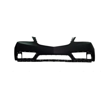 2014-2016 Acura MDX Front Bumper Primed Without Washer/Sensor , AC1000183. Installed view for reference.