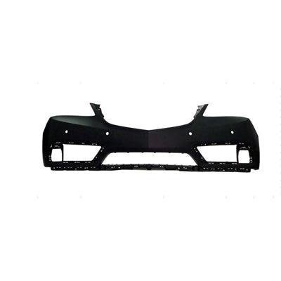 2014-2016 Acura MDX Front Bumper Primed With Sensor Without Washer , AC1000184. Direct fit for easy installation.