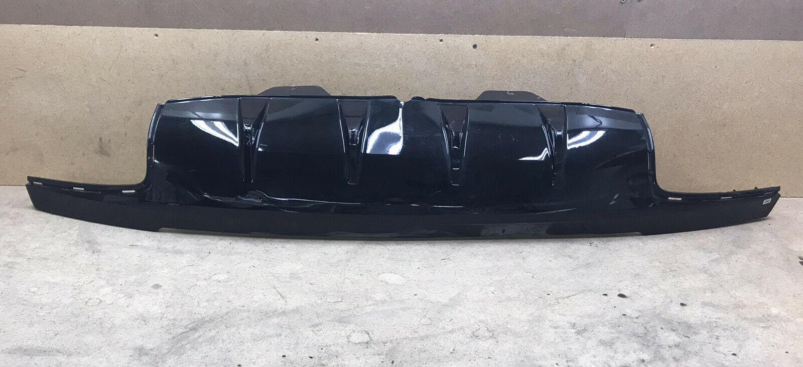 2018-2020 Acura TLX Valance Rear Black With A-Spec(Diffuser) , AC1195102. Side view of the replacement part.