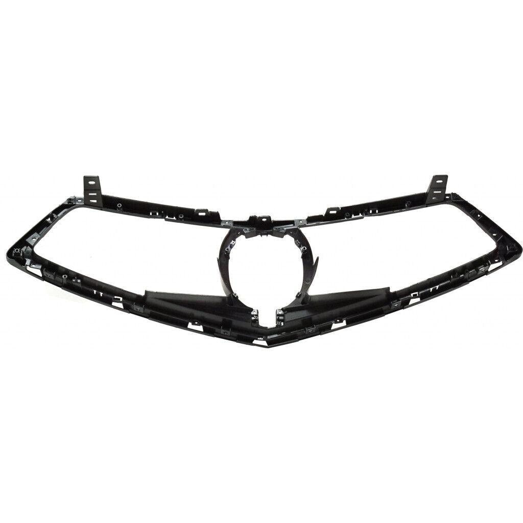 2018-2020 Acura TLX Grille Base Frame Textured Black , AC1200131. Side view of the replacement part.