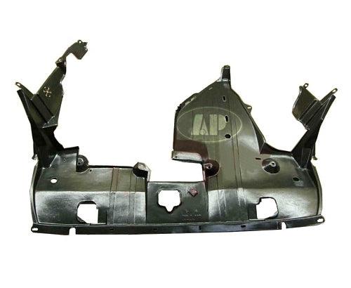 2005-2008 Acura RL Engine Splash Shield , AC1228103. Angle view for visual reference.