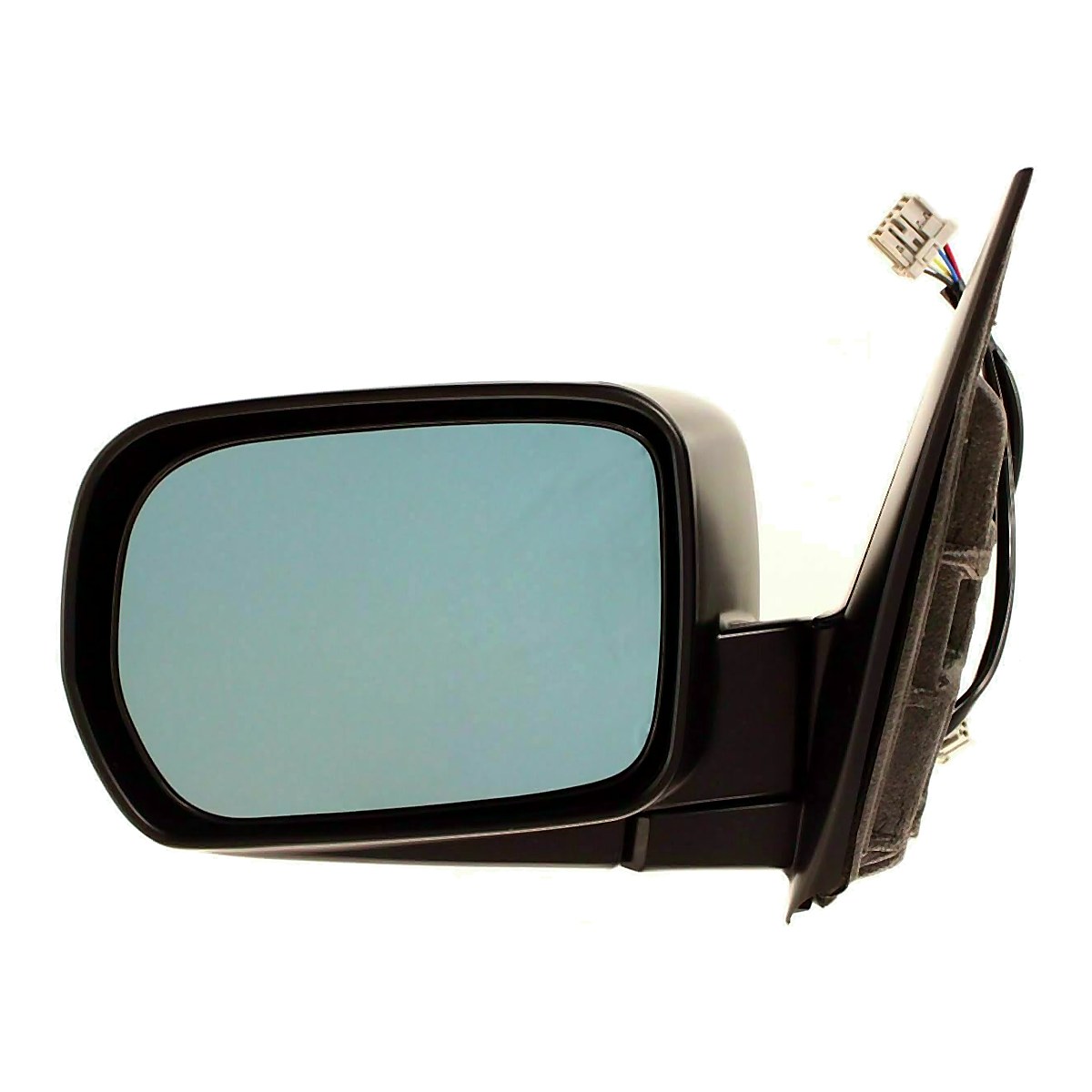 2001-2006 Acura MDX Rear Driver Side Door Mirror, ac1320103. Front view.