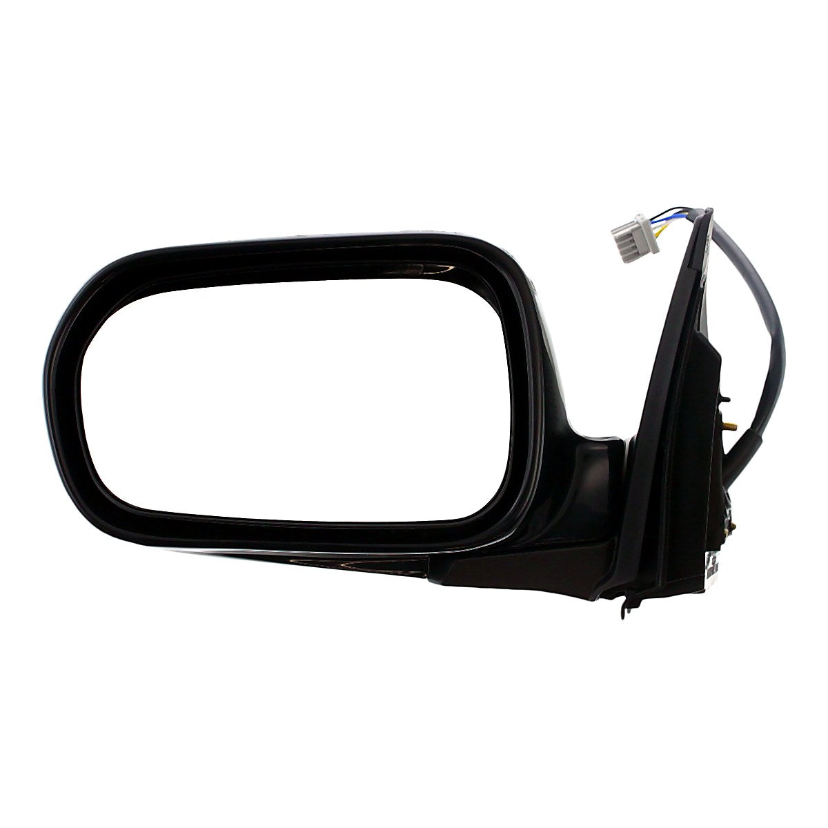 2002-2006 Acura RSX Rear Driver Side Door Mirror, ac1320111. Front view.