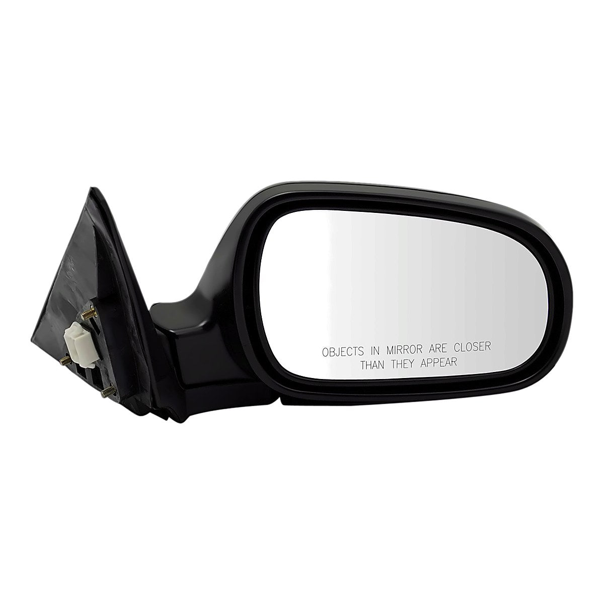 1994-2001 Acura Integra Rear Passenger Side Door Mirror, ac1321101. Front view.