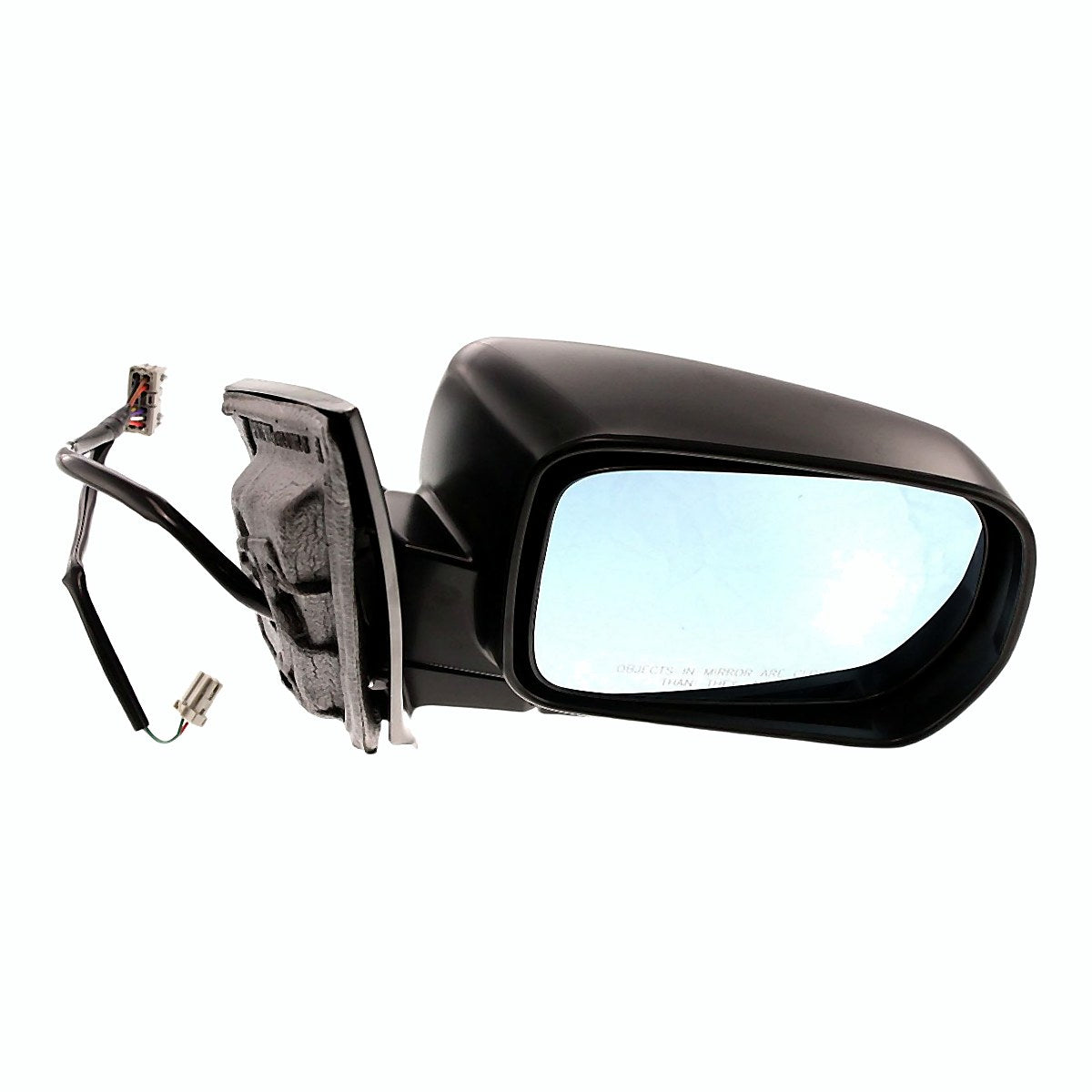 2001-2006 Acura MDX Rear Passenger Side Door Mirror, ac1321104. Front view.