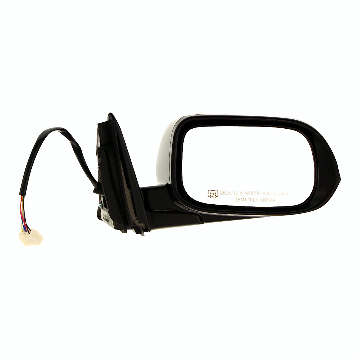2005-2008 Acura TSX Rear Passenger Side Door Mirror, ac1321109. Front view.