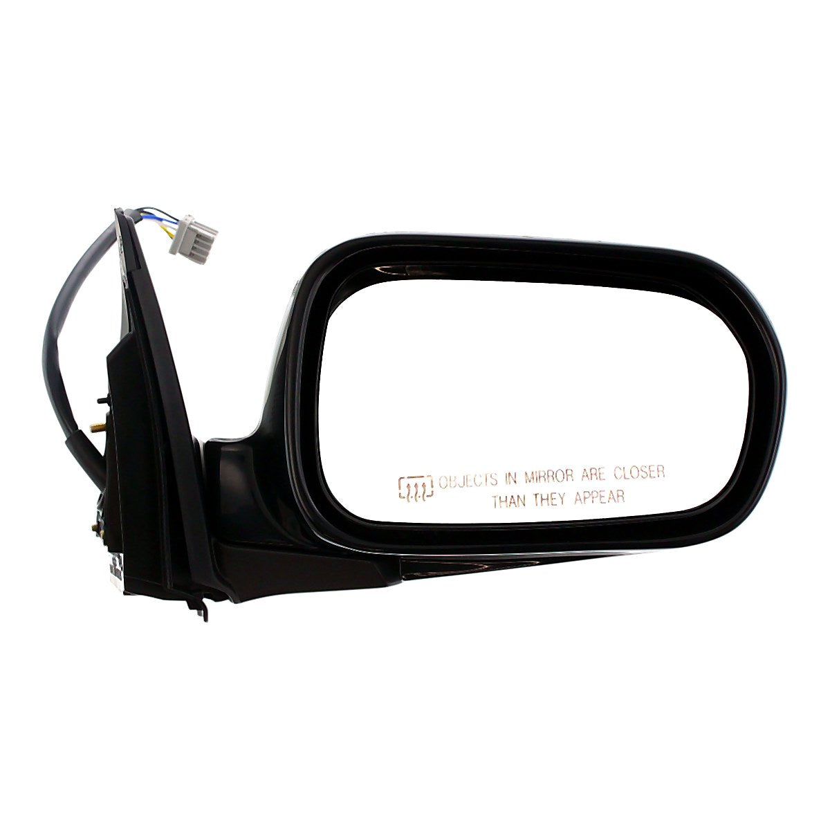 2002-2006 Acura RSX Rear Passenger Side Door Mirror, ac1321111. Front view.