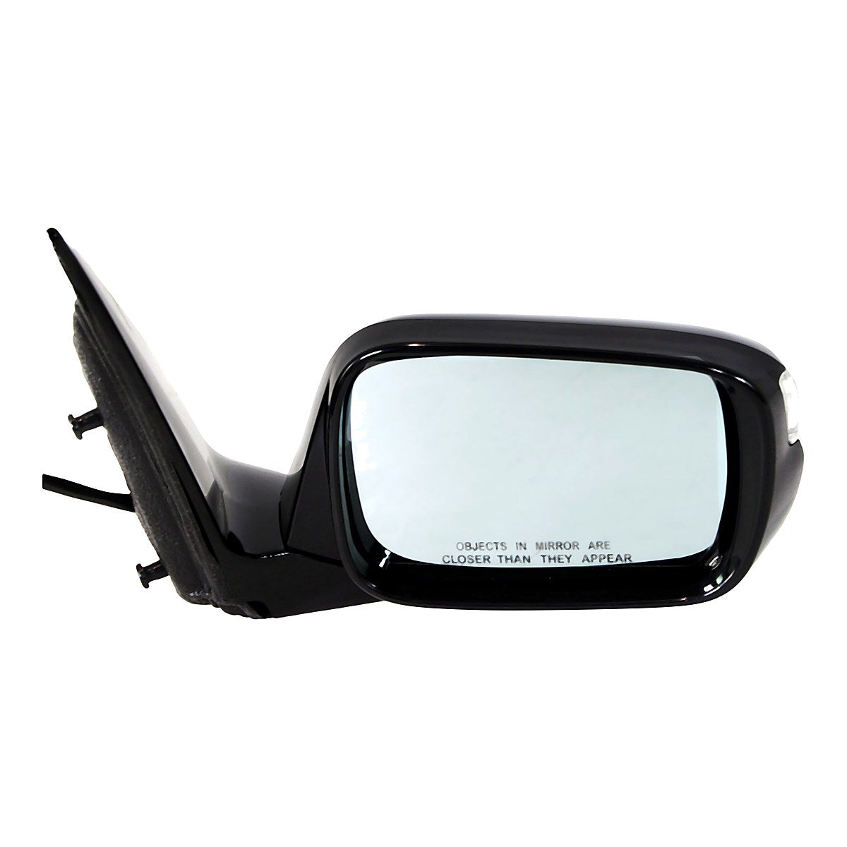 2007-2008 Acura MDX Rear Passenger Side Door Mirror, ac1321112. Front view.