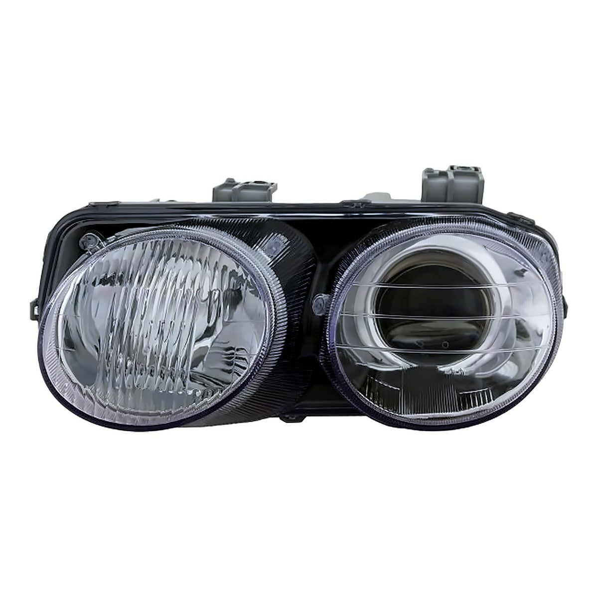 1998-2001 Acura Integra Driver Side Head Lamp, ac2502104. Front view.