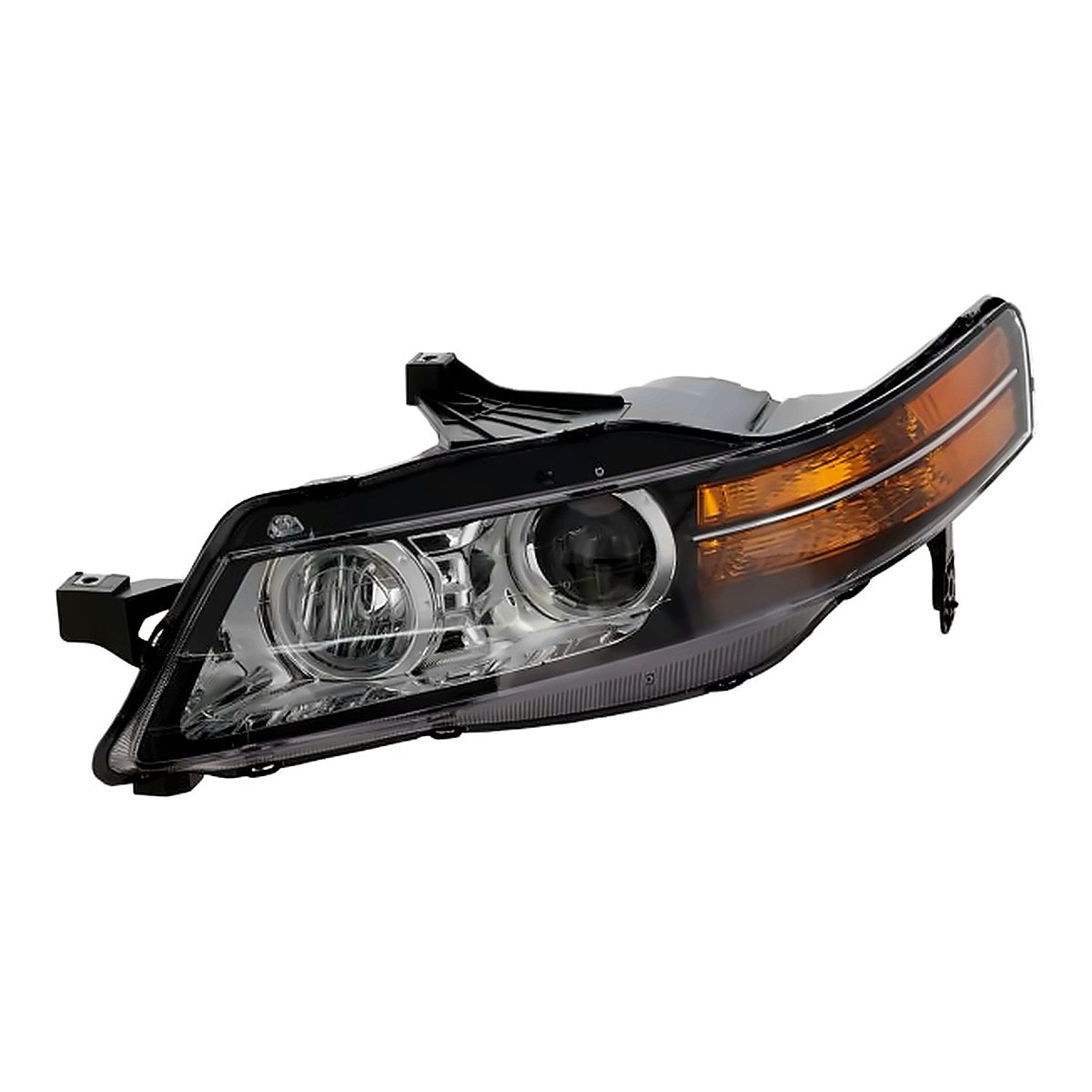 2007-2008 Acura Tl Driver Side Head Lamp, ac2502113. Front view.