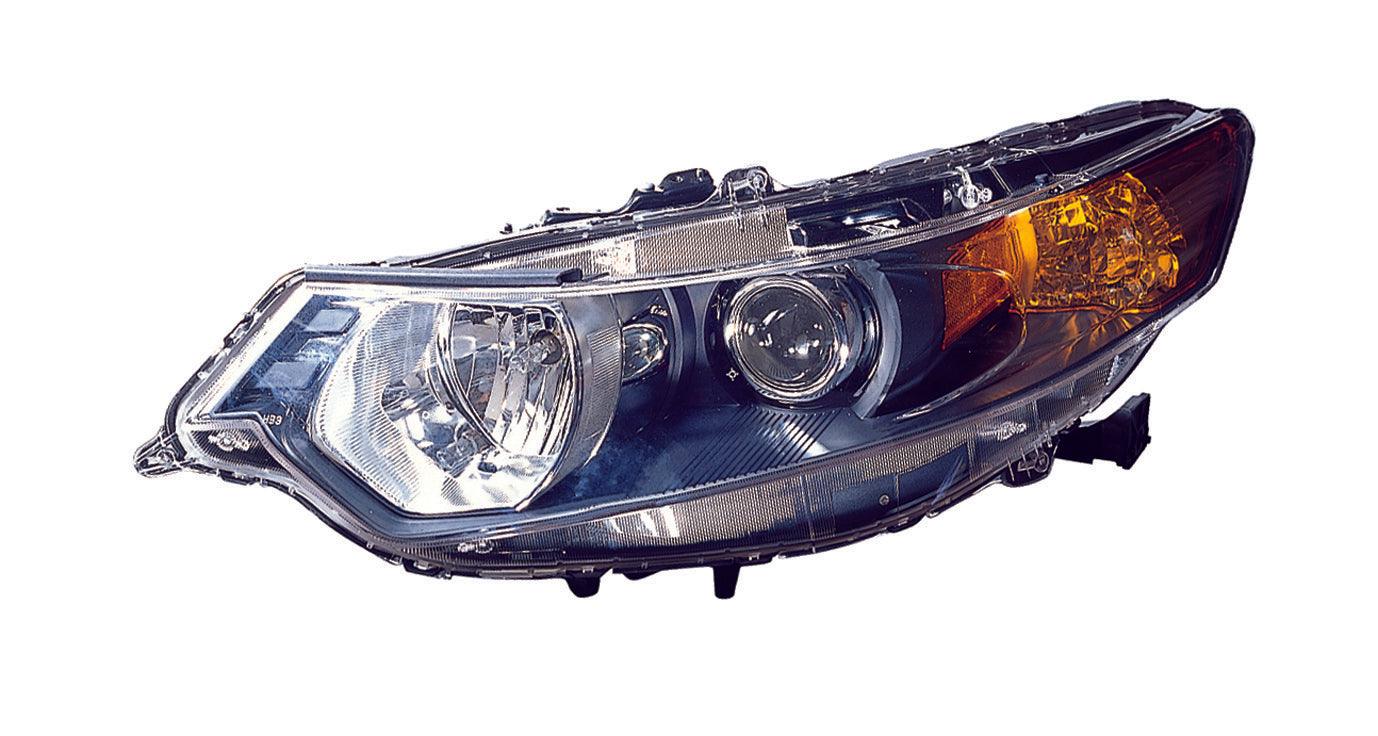 2009-2014 Acura TSX Head Lamp Driver Side With Hid , AC2502118. Made with quality materials.