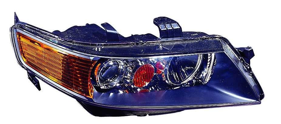 2006-2008 Acura TSX Head Lamp Passenger Side , AC2503112. Durable and impact-resistant.