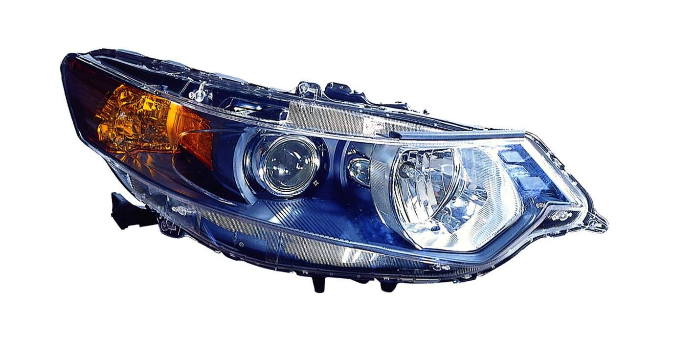 2009-2014 Acura TSX Head Lamp Passenger Side With Hid , AC2503118. Lightweight yet durable construction.