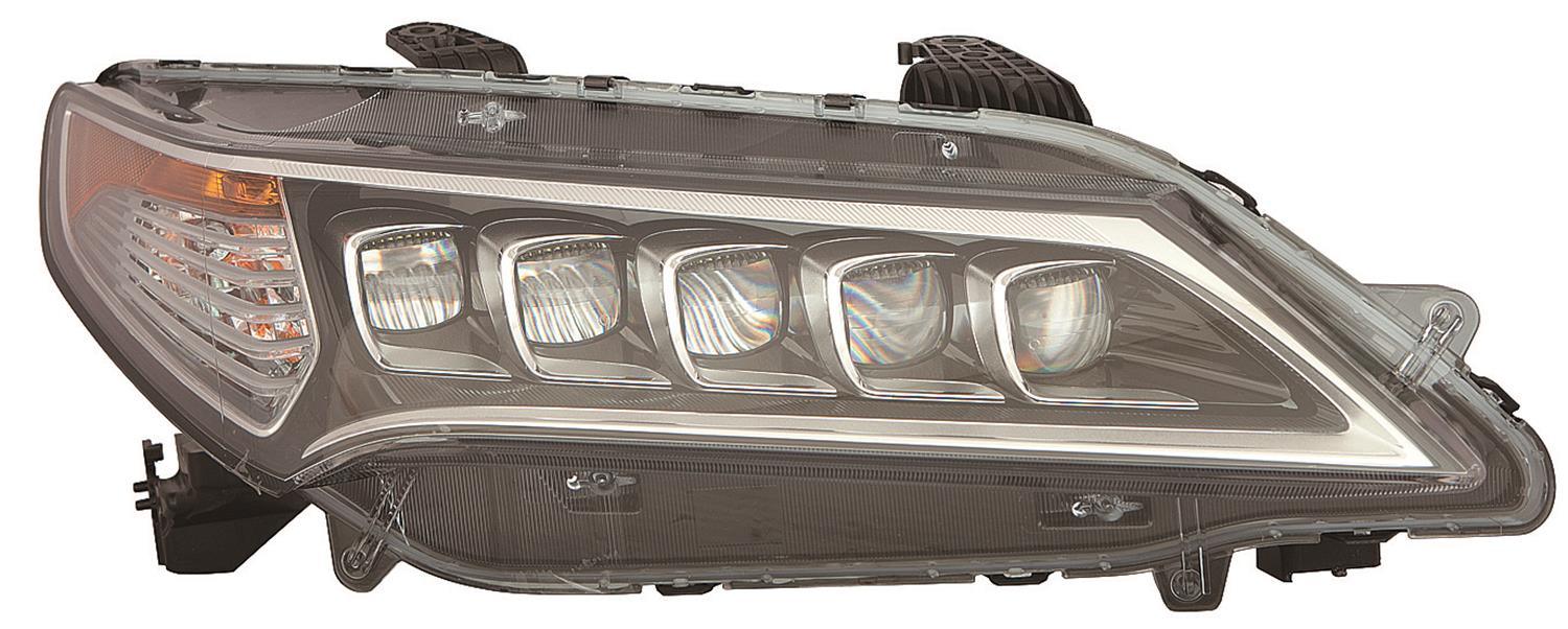 2015-2017 Acura TLX Head Lamp Passenger Side Led , AC2503127. Installed view for reference.