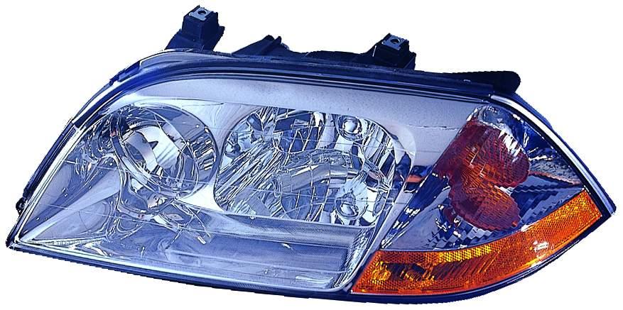 2001-2003 Acura MDX Head Lamp Driver Side , AC2518103. Designed for OEM alignment.