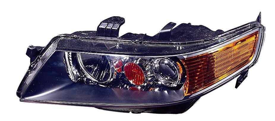 2004-2005 Acura TSX Head Lamp Driver Side , AC2518106. Durable and impact-resistant.