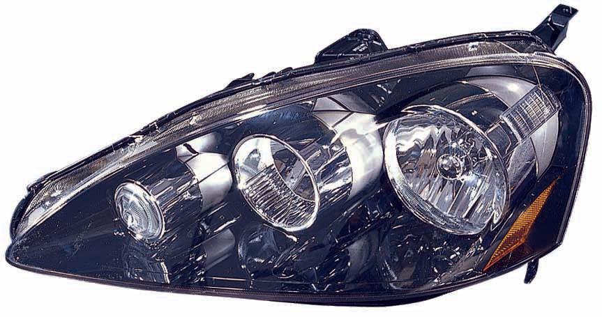 2005-2006 Acura RSX Head Lamp Driver Side , AC2518108. Exact fit for vehicle restoration.