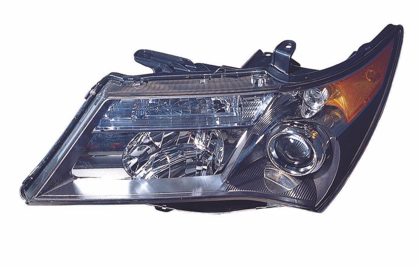 2007-2009 Acura MDX Head Lamp Driver Side Hid , AC2518111. Tested for reliable performance.