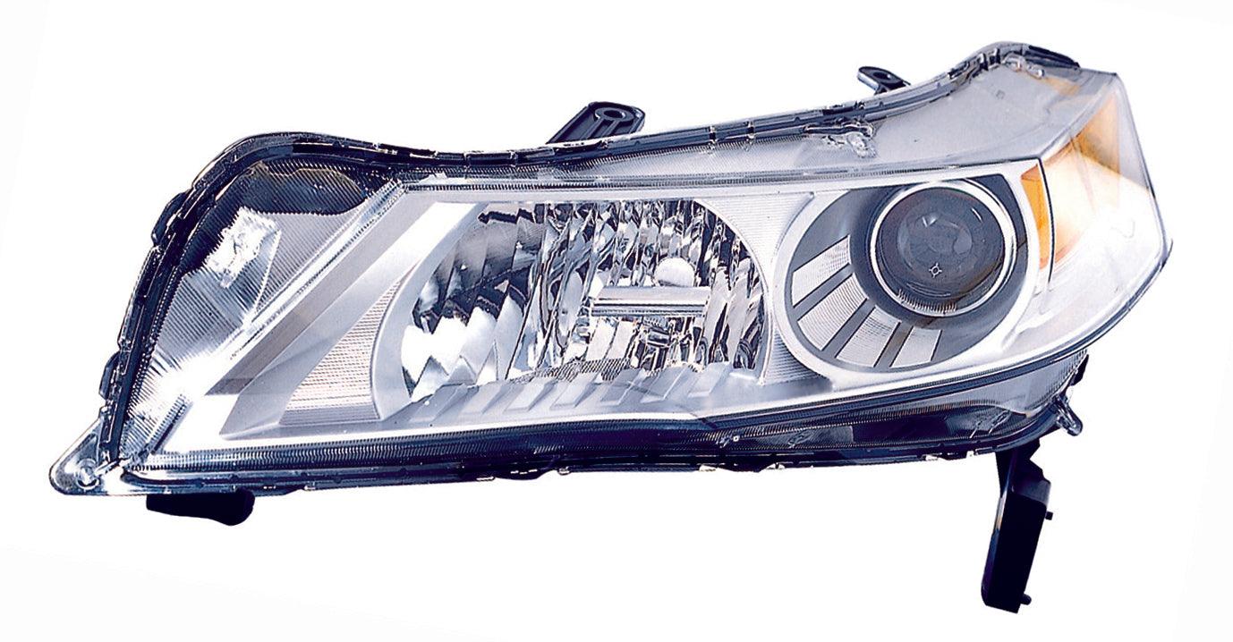 2009-2011 Acura TL Head Lamp Driver Side Hid , AC2518116. Installed view for reference.