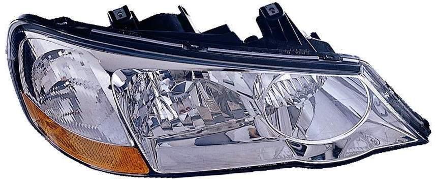 2002-2003 Acura TL Head Lamp Passenger Side , AC2519102. Durable and impact-resistant.