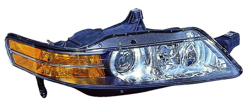 2004-2005 Acura TL Head Lamp Passenger Side With Hid Canada Type , AC2519114. Exact fit for vehicle restoration.