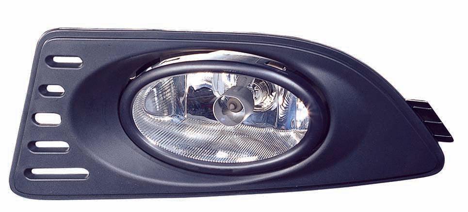 2005-2006 Acura RSX Fog Lamp Front Driver Side/Passenger Side With Kit , AC2591100. Exact fit for vehicle restoration.