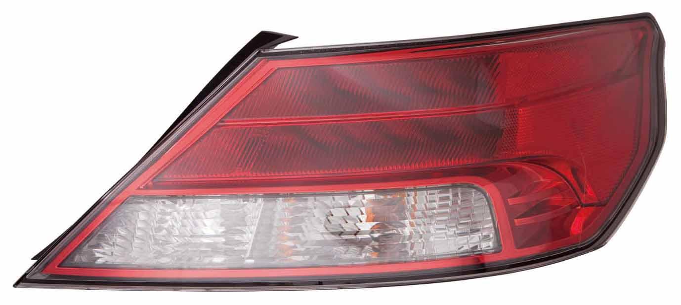 2012-2014 Acura TL Tail Lamp Passenger Side , AC2801116. Angle view for visual reference.