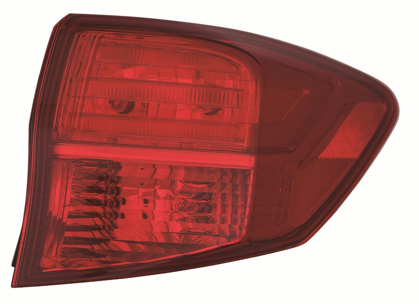2013-2015 Acura RDX Tail Lamp Passenger Side , AC2805102. Durable and impact-resistant.