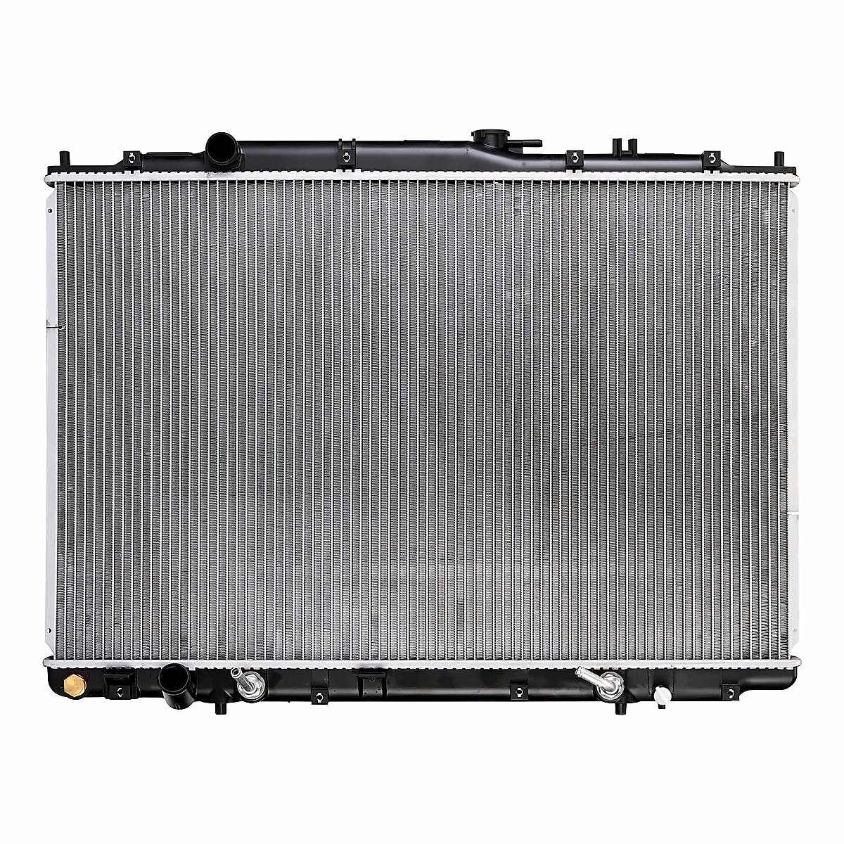 2003-2004 Honda Pilot Radiator 2417, ac3010107. Front view.