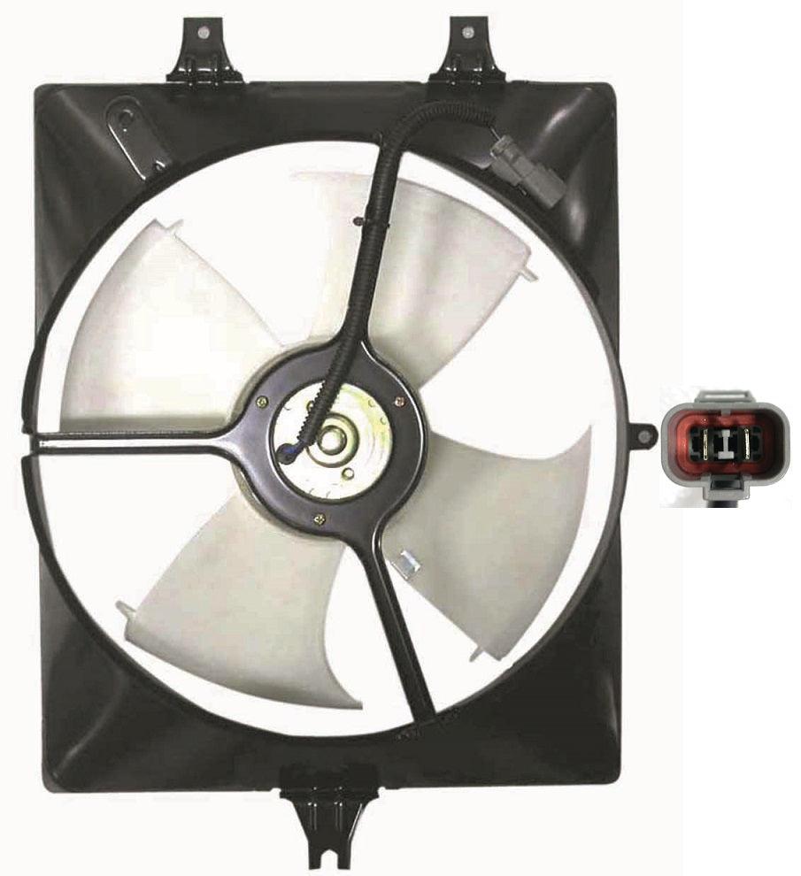 2004-2008 Acura TL Ac Fan Assy , AC3113107. Installed view for reference.
