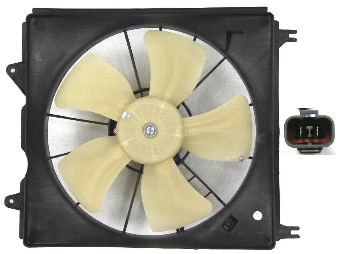 2007-2008 Acura RDX Radiator Fan Assy Driver Side , AC3115112. Factory-style replacement part.