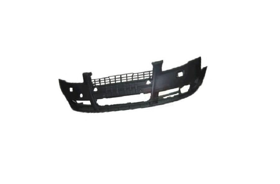 2005-2008 Audi S4 Front Bumper Primed-Gray With Head Lamp Washer Hole , AU1000141. OEM-style replacement.