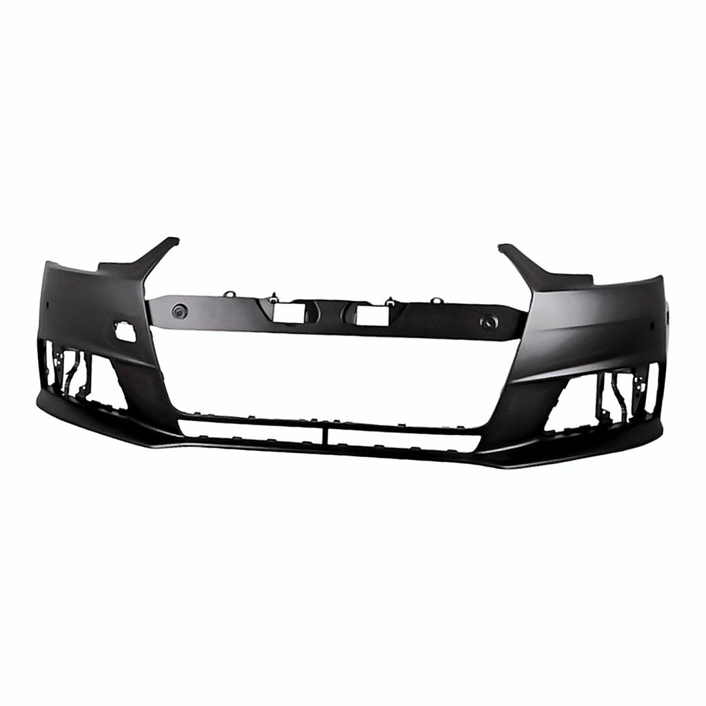 2017-2019 Audi A4 Quattro Front Bumper Fr, au1000236. Front view.