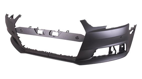 2017-2019 Audi A4 Front Bumper , AU1000236. Installed view for reference.