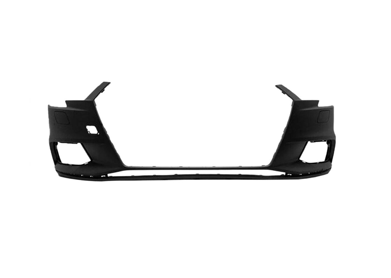2017-2020 Audi A3 Front Bumper Without Sensor/Washer/Sport Conv/Sdn , AU1000243. Factory-style replacement part.